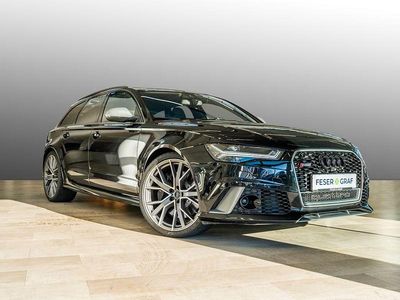 Schwarz Gebraucht 2018 Audi RS6 Ambiente Kombi | 51.790 € (Fairer Preis)