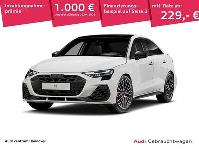 Gebraucht Audi S3 Ambiente 333 PS (244 kW) 2025 Arkonaweiß Limousine
