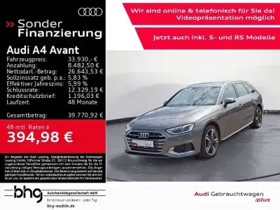 Gebraucht Audi A4 S-Line 265 PS (194 kW) 2022 Terragrau metallic Kombi