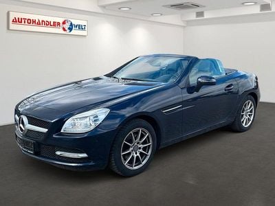 Gebraucht Mercedes SLK200 184 PS (135 kW) 2011 Blau Cabrio