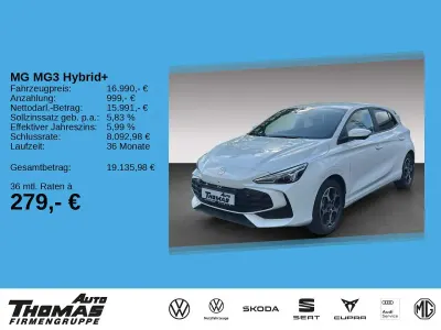 Gebraucht MG MG3 Luxury 194 PS (142 kW) 2024 Weiß Kleinwagen