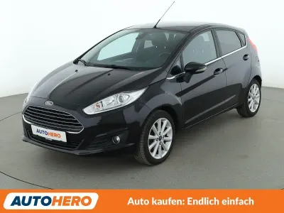 Gebraucht Ford Fiesta Titanium 101 PS (74 kW) 2017 Schwarz Kleinwagen