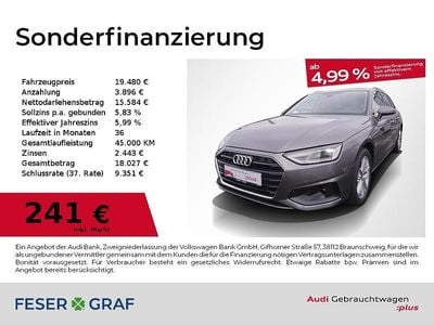 Terragrau metallic Gebraucht 2022 Audi A4 Ambiente Kombi | 19.480 € (Guter Preis)