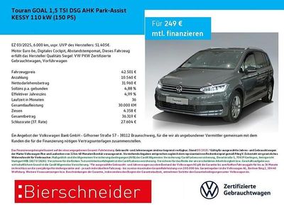 Grau Gebraucht 2025 VW Touran Goal Van / Kleinbus | 42.501 € (Teuer)