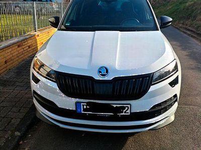 Gebraucht Skoda Karoq SportLine 190 PS (139 kW) 2019 Weiß SUV