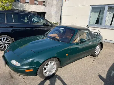 Gebraucht Mazda MX5 116 PS (85 kW) 1991 Grün Cabrio