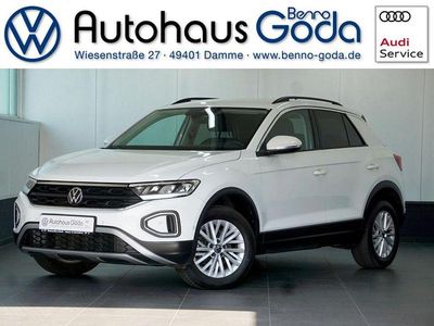 Gebraucht VW T-Roc Life 110 PS (80 kW) 2023 Weiß SUV