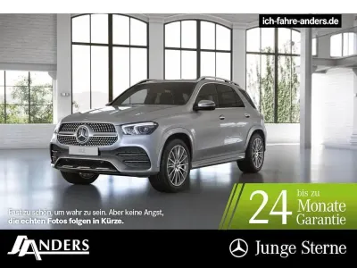 Gebraucht Mercedes GLE350 AMG 194 PS (142 kW) 2022 Silberlack hightechsilber SUV