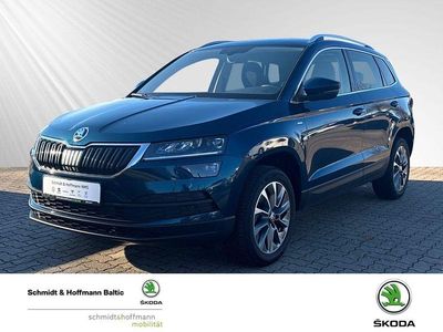 Lavablau Gebraucht 2022 Skoda Karoq Clever SUV | 21.970 € (Superpreis)