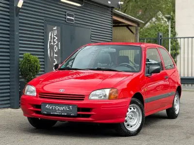 Gebraucht Toyota Starlet 75 PS (55 kW) 1998 Rot Kleinwagen