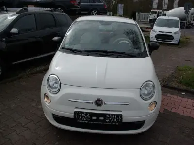 Używany Fiat 500C Lounge 69 KM (50 kW) 2010 Biały Kabriolet