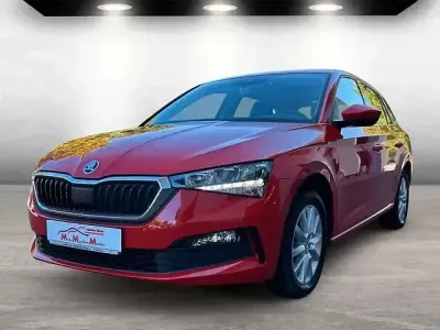 Gebraucht Skoda Scala Ambition 116 PS (85 kW) 2019 Rot Kleinwagen