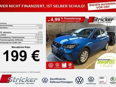 Gebraucht Seat Arona CONNECT 116 PS (85 kW) 2025 Sapphire blau metallic (metallic) SUV