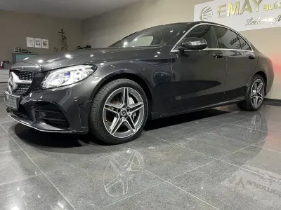 Gebraucht Mercedes C300e AMG line 194 PS (142 kW) 2020 Grafitgrau  metalliclack Limousine