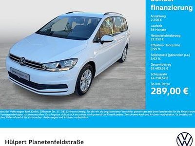 Gebraucht VW Touran Comfortline 150 PS (110 kW) 2022 Weiß Van / Kleinbus