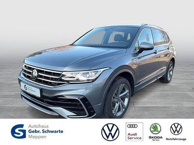 Grau Gebraucht 2022 VW Tiguan Allspace R-line SUV | 34.950 € (Fairer Preis)