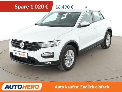 Gebraucht VW T-Roc 116 PS (85 kW) 2019 Weiß SUV