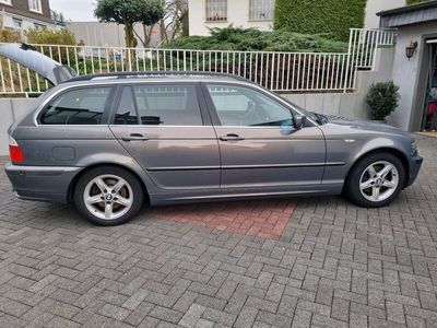 gebraucht BMW 325 i touring E46 stahlgrau metallik