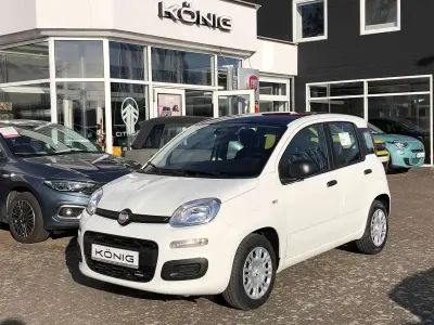 Neu Fiat Panda 69 PS (50 kW) 2025 Gelato weiß dach schwarz (weis Kleinwagen