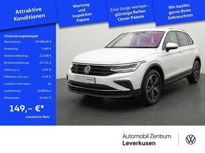 Oryxweiss perlmutteffekt Gebraucht 2023 VW Tiguan Active SUV | 29.988 € (Fairer Preis)