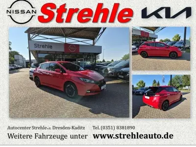 Gebraucht Nissan Leaf 360º 160 kW (218 PS) 2022 Rot Kleinwagen