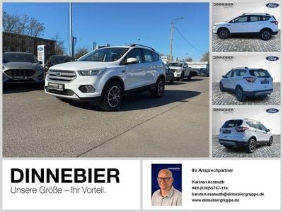 Gebraucht Ford Kuga Trend 120 PS (88 kW) 2018 Weiß (metallic) SUV