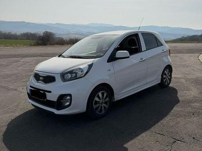 Gebraucht Kia Picanto DREAM-TEAM Edition 86 PS (63 kW) 2015 Weiß Kleinwagen