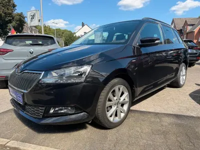 Gebraucht Skoda Fabia Clever 75 PS (55 kW) 2018 Schwarz Kombi