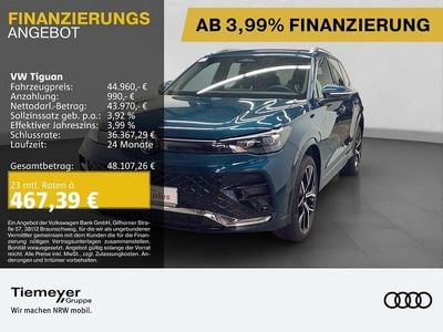 Blau Gebraucht 2025 VW Tiguan R-line SUV | 44.960 € (Guter Preis)