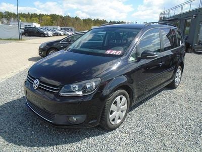 Gebraucht VW Touran Comfortline 140 PS (102 kW) 2011 Schwarz Van / Kleinbus