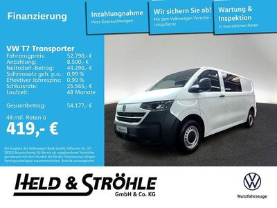 Neu VW Transporter 150 PS (110 kW) 2025 Weiß Van