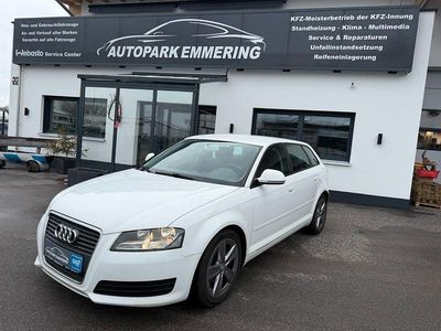 Gebraucht Audi A3 Attraction 140 PS (102 kW) 2009 Weiß Kleinwagen
