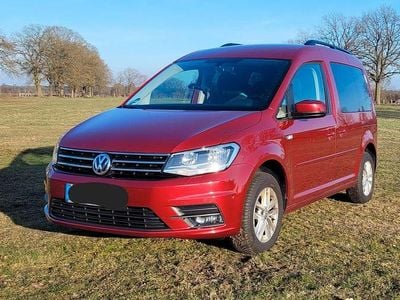 Gebraucht VW Caddy Comfortline 102 PS (75 kW) 2016 Rot Van / Kleinbus