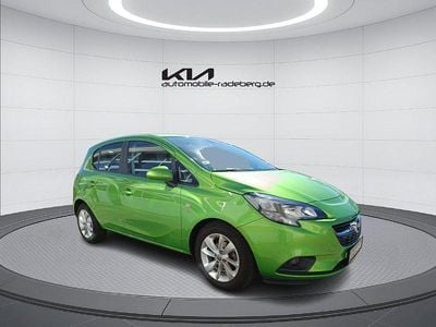 Gebraucht Opel Corsa drive 90 PS (66 kW) 2016 Grün Kleinwagen