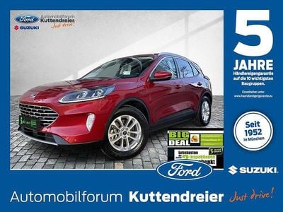 Lucidrot metallic Gebraucht 2021 Ford Kuga Titanium X SUV | 20.440 € (Superpreis)