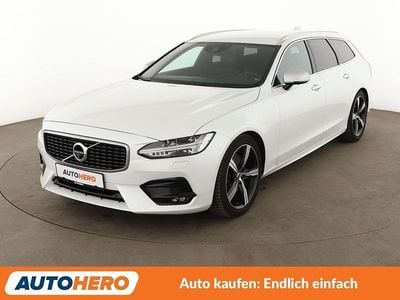 Gebraucht Volvo V90 R-Design 190 PS (139 kW) 2019 Weiß Kombi