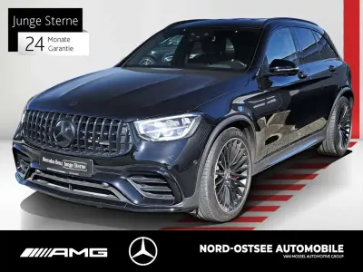 Gebraucht Mercedes GLC63 AMG AMG 510 PS (375 kW) 2022 Unilack schwarz uni SUV