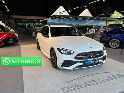 Gebraucht Mercedes C220 AMG 197 PS (144 kW) 2024 Unilack polarweiß Kombi