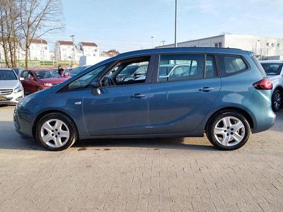 Gebraucht Opel Zafira Tourer Edition 136 PS (100 kW) 2014 Blau Van / Kleinbus
