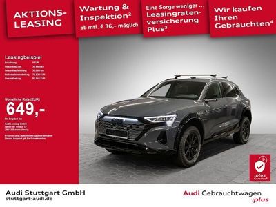 Gebraucht Audi Q8 e-tron Ambiente 300 kW (408 PS) 2024 Magnetgrau SUV