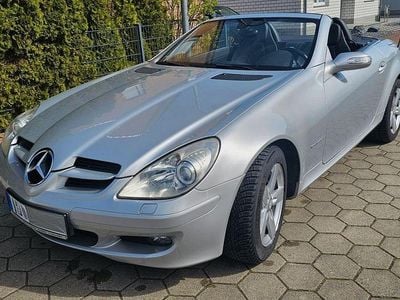 Usata Mercedes SLK200 163 CV (119 kW) 2004 Argento Cabrio