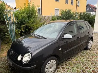 Gebraucht VW Polo Basis 75 PS (55 kW) 2003 Schwarz Limousine