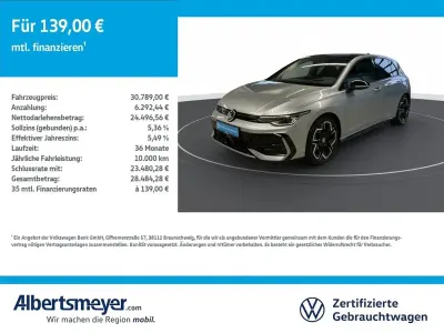 Gebraucht VW Golf VIII R-line 150 PS (110 kW) 2025 Silber Limousine