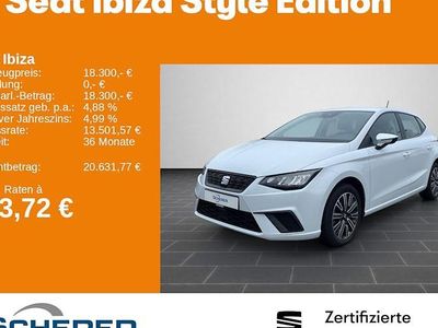 Gebraucht Seat Ibiza Style 116 PS (85 kW) 2024 Weiß Kleinwagen
