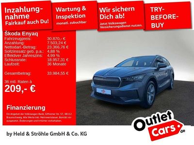 Gebraucht Skoda Enyaq iV Loft 131 kW (179 PS) 2023 Grau SUV