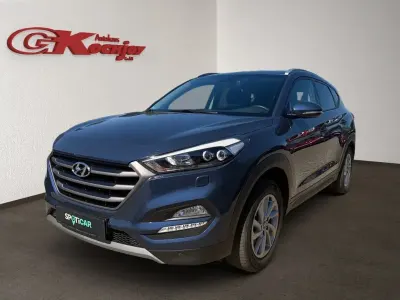 Gebraucht Hyundai Tucson Trend 132 PS (97 kW) 2018 Stargazing blue SUV