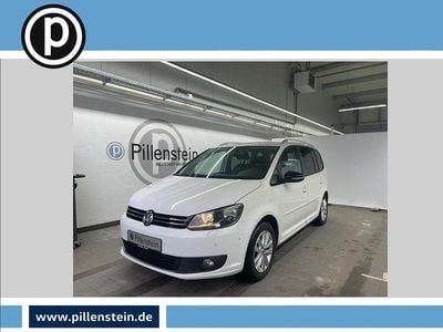 Gebraucht VW Touran Comfortline 105 PS (77 kW) 2012 Weiß Van / Kleinbus