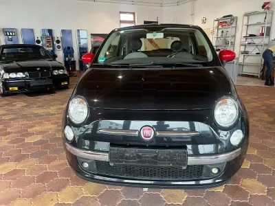 Brugt Fiat 500 Lounge 69 HK (50 kW) 2012 Sort Hatchback