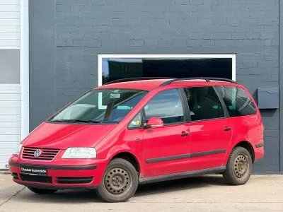 Brugt VW Sharan Comfortline 131 HK (96 kW) 2004 Rød MPV