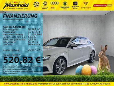 Gebraucht Audi A3 S-Line 190 PS (139 kW) 2020 Ibisweiß Limousine